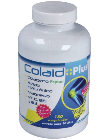 Colaid Plus Colageno,Ac.Hialuronico 180Comp.