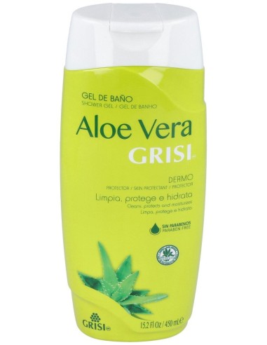 Gel De Baño Aloe Vera 450Ml. Aloe Grisi