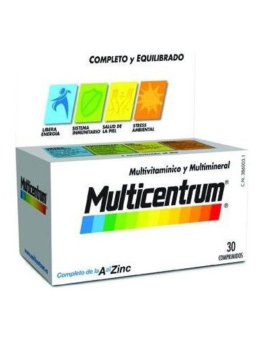 Multicentrum Vitaminas Y Minerales 30Comp