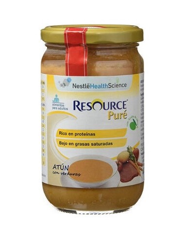 Nestlé Resource Puré De Atún Con Verduras 300G