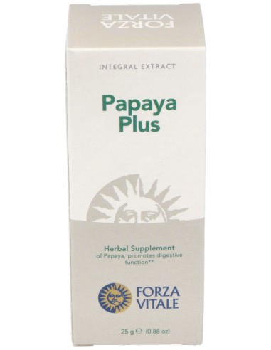 Papaya Plus 25Gr.Comprimidos