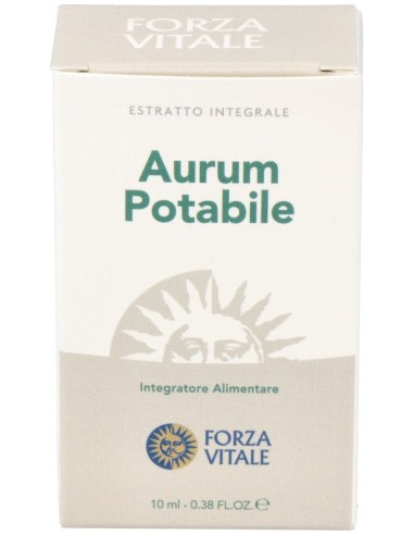 Aurum Potable (Oro) Metal Espagirico 10Ml.