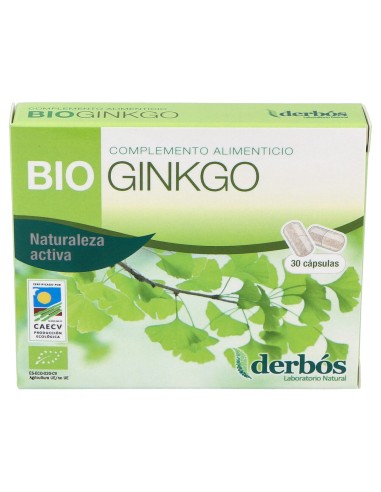 Derbós Bio Ginkgo Biloba 30Cáps