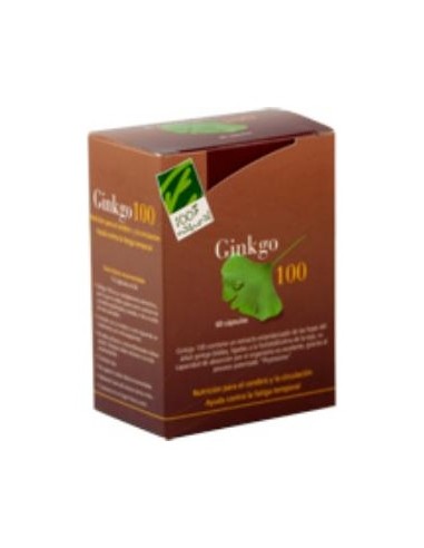 100% Natural Ginkgo 60Cáps