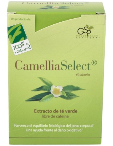 100% Natural Camellia Select Antioxidante 60Cáps