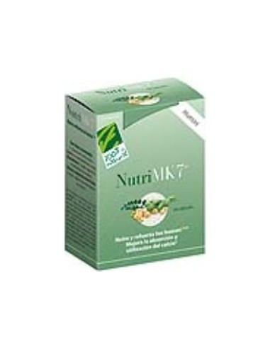 100% Natural Nutrimk7 Huesos 60 Cápsulas Gelatina