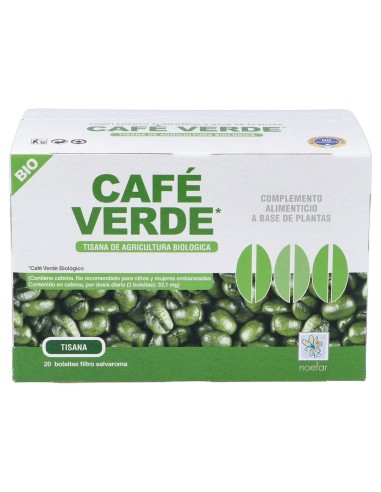 Planta Medica Cafe Verde 20 Filtros