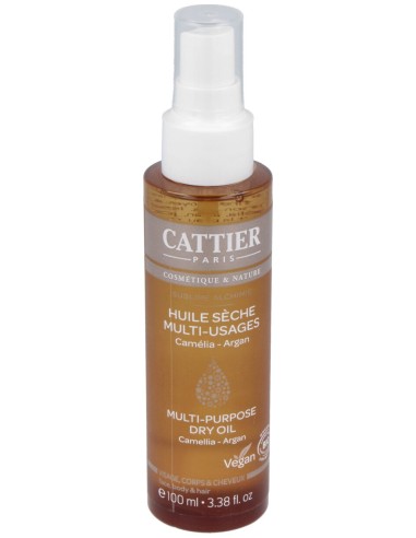 Cattier Huile SChe CamLia Argan Sublime Alchimie 100Ml