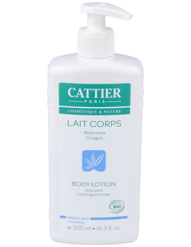 Cattier Leche Corporal Modeladora Con Aloe Vera Y Onagra 500 Ml