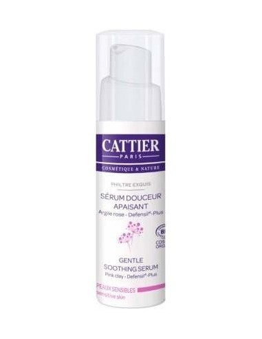 Cattier Serum Calmante Suave Arcilla Rosa 30Ml