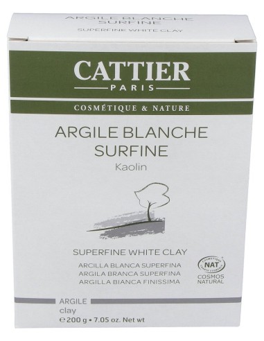 Cattier Argile Blanche Surfine 200 G