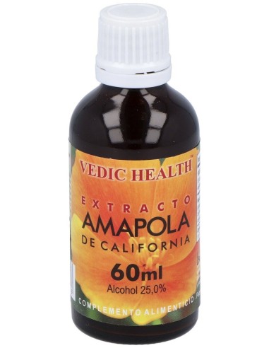 Vedic Health Amapola De California Extracto 60Ml