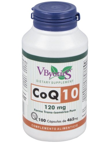 Vbyotics Coenzima Q10 120Mg 100Caps