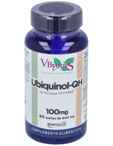 Vbyotics Ubiquinol Qh 100Mg 50 Perlas