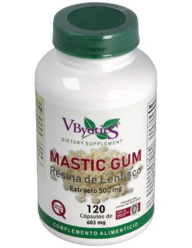 Vbyotics Mastic Gum Extracto De Resina De Lentisco 120Caps