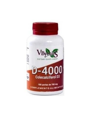 Vbyotics Vitamina D3 4000Ui 180Caps