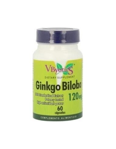 Vbyotics Ginko Biloba 120Mg 60Caps