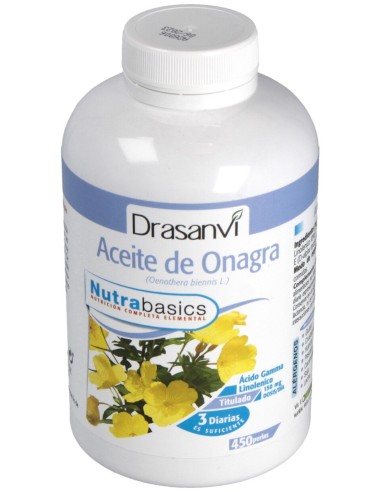 Drasanvi Aceite De Onagra 515Mg 450Perlas