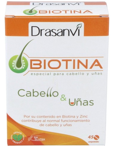 Drasanvi Biotina Cabello Piel Y Uñas 45 Comp