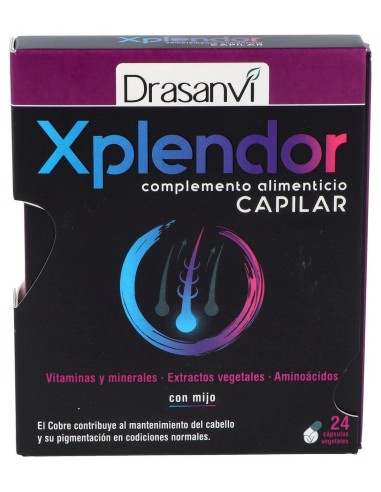 Drasanvi Anticaida Xplendor Capilar 24 Capsulas