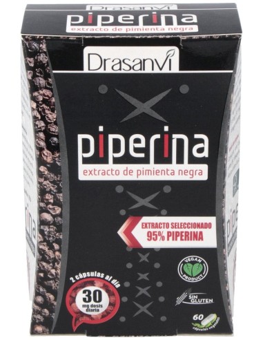 Drasanvi Piperina Extracto 95% 60Cáps