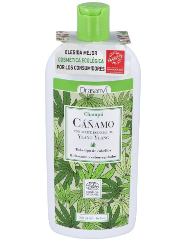 Champu Cañamo 500Ml. Ecocert Bio