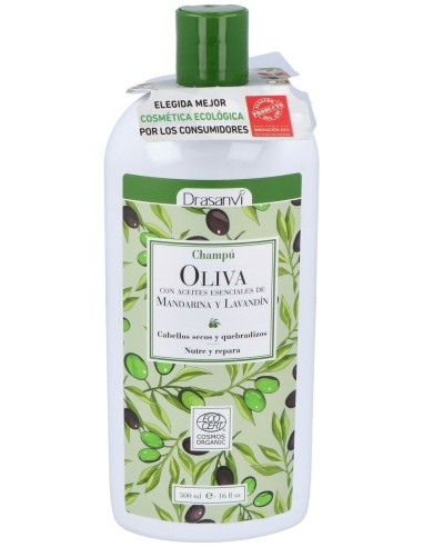 Drasanvi Champu Aceite Oliva Ecocert Bio 500 Ml