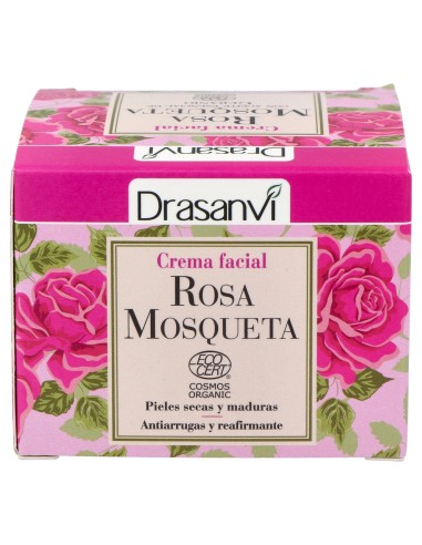 Crema Facial Rosa Mosqueta 50Ml. Ecocert Bio