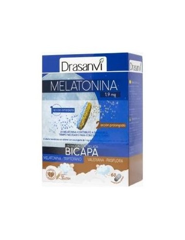 Melatonina Bicapa Retard 60Comp.