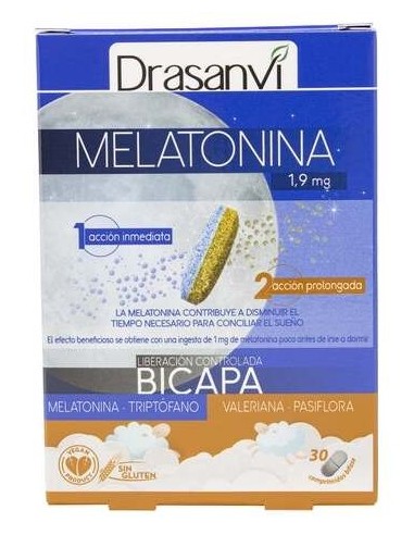 Drasanvi Melatonina Bicapa Retard 30Comp