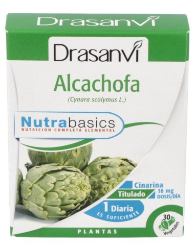 Drasanvi Nutrabasics Alcachofa 30Cáps