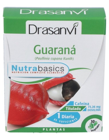 Nutrabasics Guarana 30Caps.