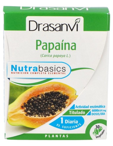 Nutrabasics Papaina 30Caps.