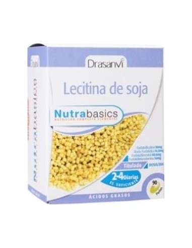 Nutrabasics Lecitina De Soja 540Mg. 90Perlas