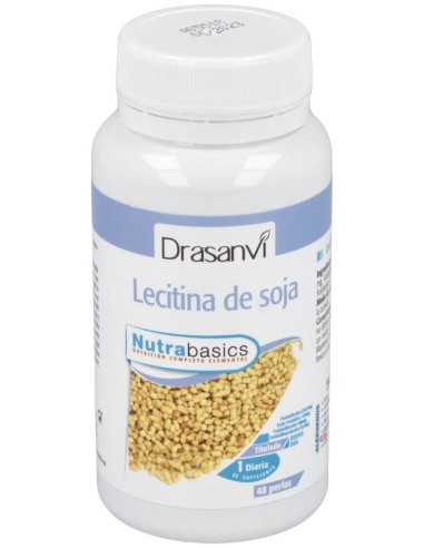 Nutrabasics Lecitina De Soja 1200Mg. 48Perlas