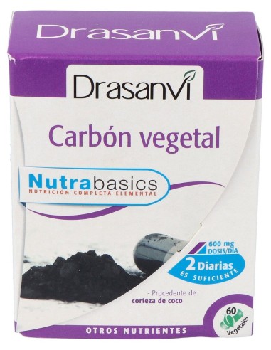 Nutrabasics Carbon Vegetal 60Cap.