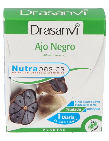 Drasanvi Nutrabasics Ajo Negro 24Caps