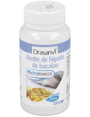 Drasanvi Nutrabasics Higado De Bacalao 90 Perlas