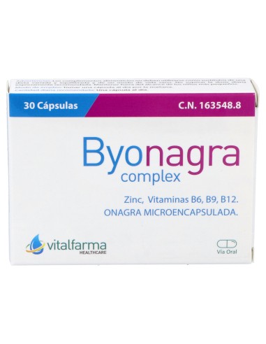 Byonagra Complex 30 Caps Vitalfarma