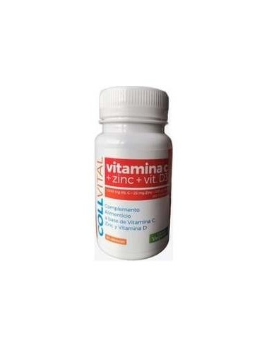 Vit C +Zinc+Vit D3 60Cap. Collvital