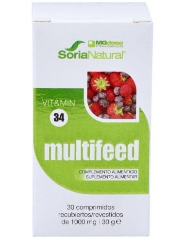 Mgdose Vit&Min 34 Multifeed 30 Comprimidos