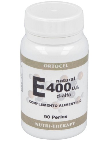 Vitamina E 400Ui D-Alpha (Natural) 90Perlas
