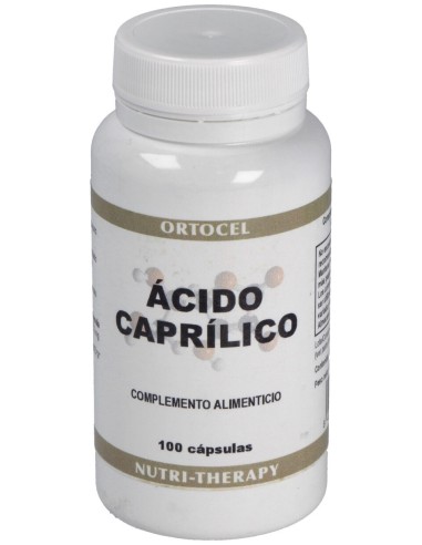 Ortocel Nutri-Therapy Acido Caprilico 600Mg 100Caps