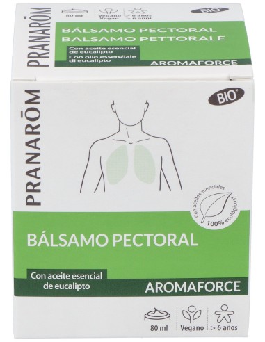 Aromaforce Balsamo Pectoral 80Ml. Bio