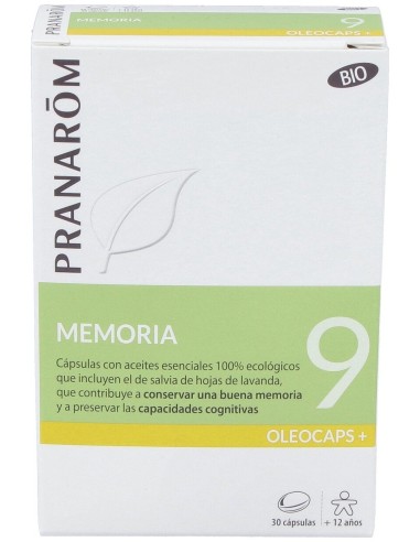 Oleocaps+ Plus 9 Memoria 30Cap. Bio