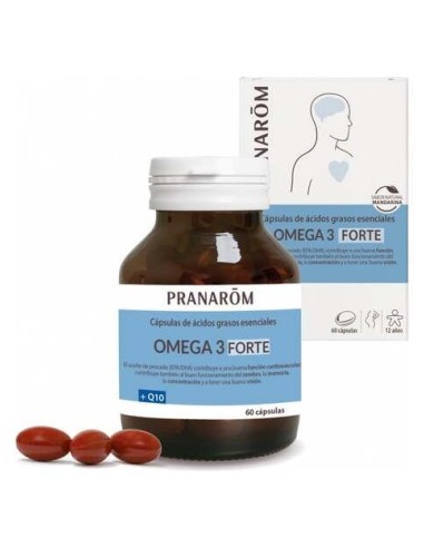 Pranarôm Omega 3 Forte +Q10 60Caps