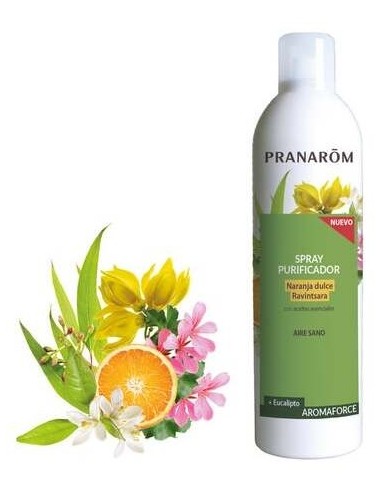Pranarôm Aromaforce Spray Purificador Naranja Dulce 400Ml