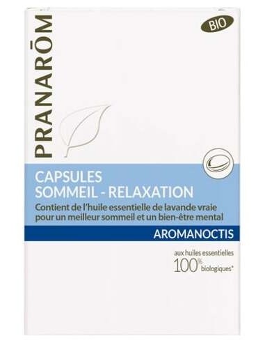 Pranarôm Aromanoctis Cápsulas Sueño 60Caps