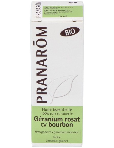 Pranarôm Aceite Esencial De Geranio Bourbon Bio 10Ml