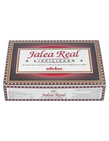 Mielar Jalea Real Liofilizada 300Mg 20 Ampollas